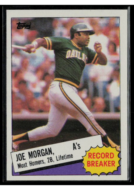 Joe Morgan Record Breaker (#5)