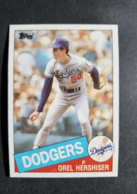 Orel Hershiser Rookie Card (#493)