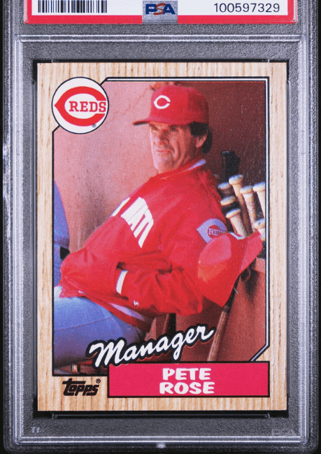 Pete Rose Manager Card (#547)