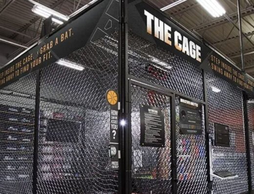 HitTrax Batting Cage