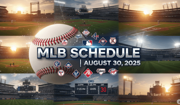 MLB Schedule for August 30, 2025: Download Printable PDF