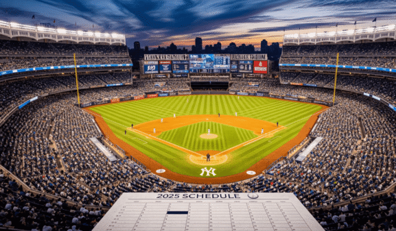 Yankees Home Schedule 2025: All Yankees Games in New York