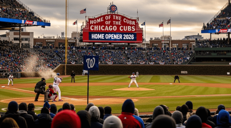Chicago Cubs 2026 Home Opener: A Chilly Start to Baseball’s Return to Wrigley