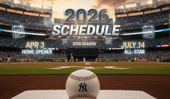 New York Yankees 2026 Season Schedule: Printable PDF Download