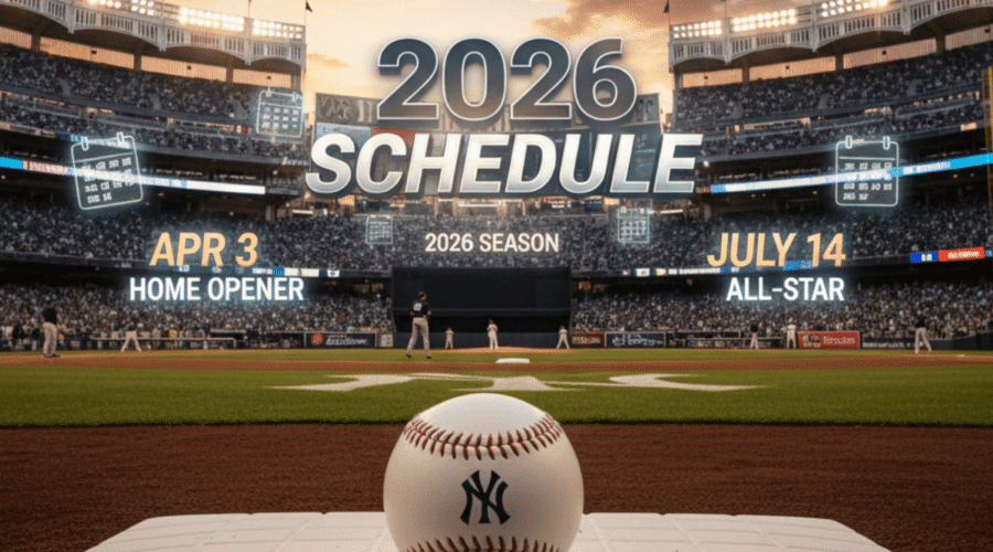 New York Yankees 2026 Season Schedule: Printable PDF Download