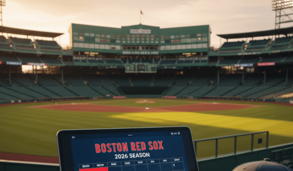 Boston Red Sox 2026 Season Schedule: Printable PDF Download