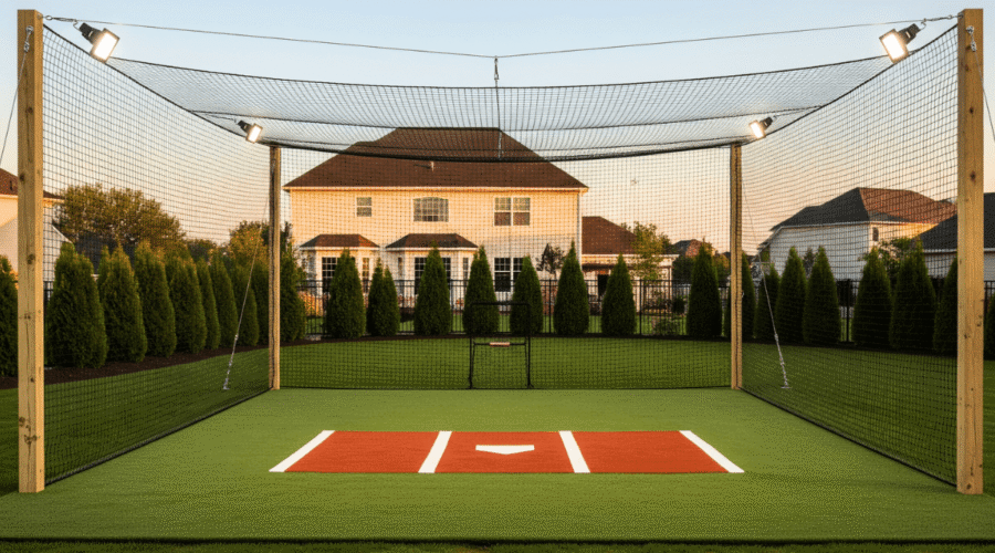 How to Build a Batting Cage at Home: Complete DIY Guide for Backyard, Garage & Basement Setups