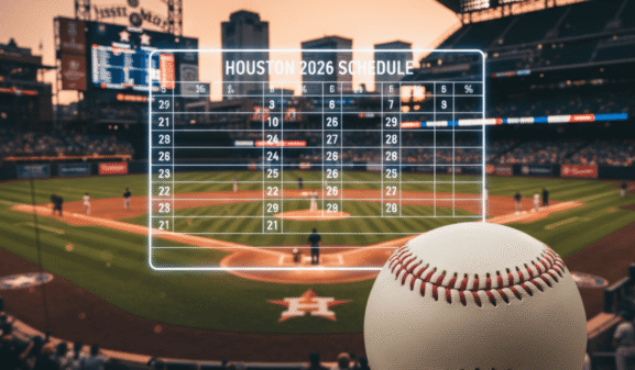 Houston Astros 2026 Season Schedule: Printable PDF Download