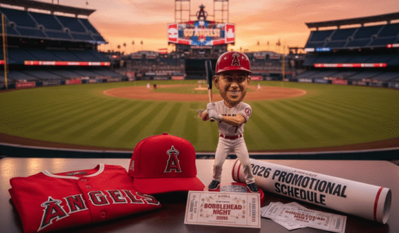 Los Angeles Angels 2026 Promotional Schedule Release Date