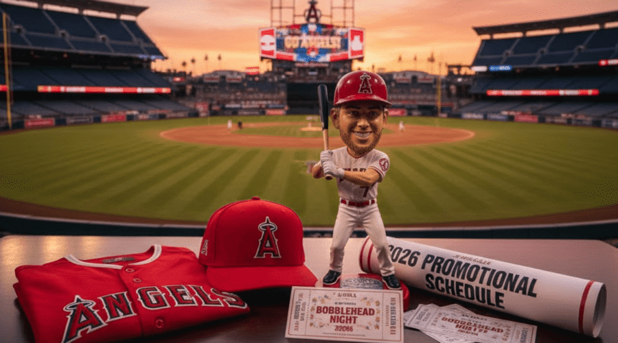 Los Angeles Angels 2026 Promotional Schedule Release Date