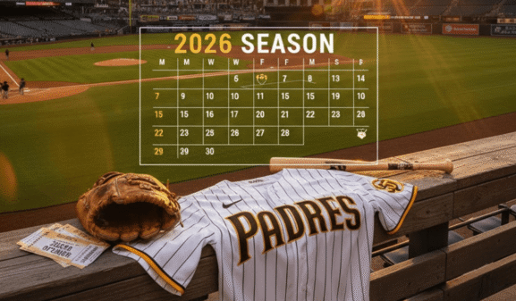 San Diego Padres 2026 Season Schedule: Printable PDF Download