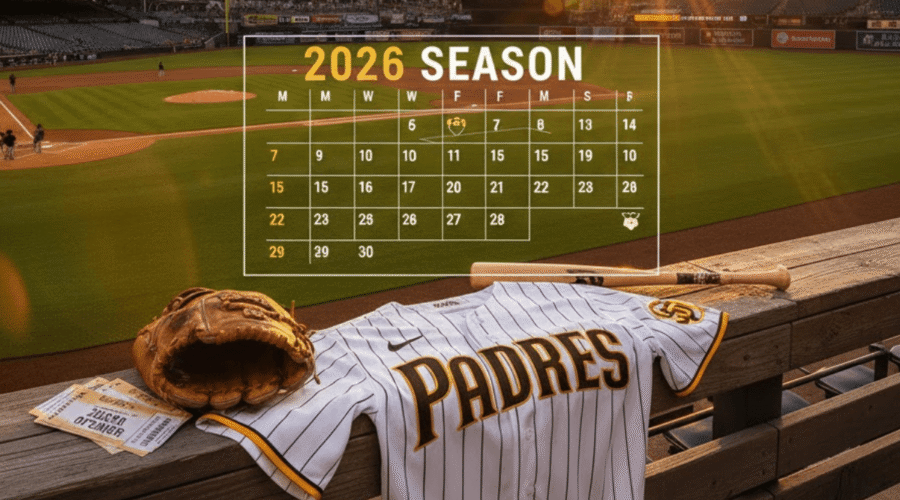San Diego Padres 2026 Season Schedule: Printable PDF Download