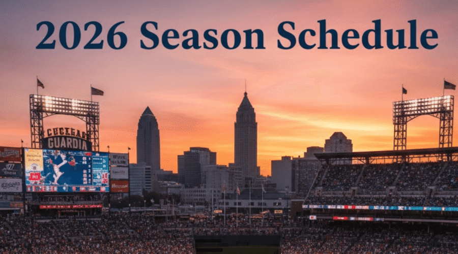 Cleveland Guardians 2026 Season Schedule: Printable PDF Download