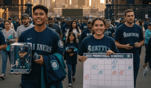 Seattle Mariners 2026 Promotional Schedule Release Date