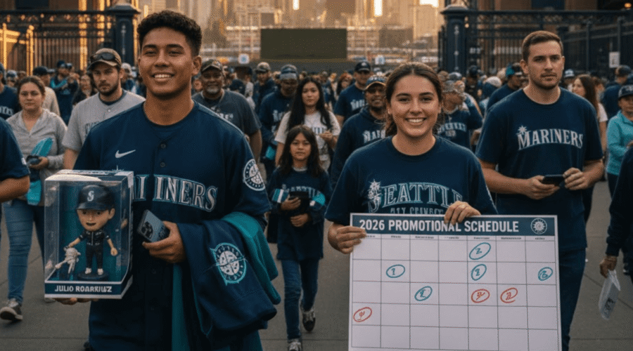 Seattle Mariners 2026 Promotional Schedule Release Date
