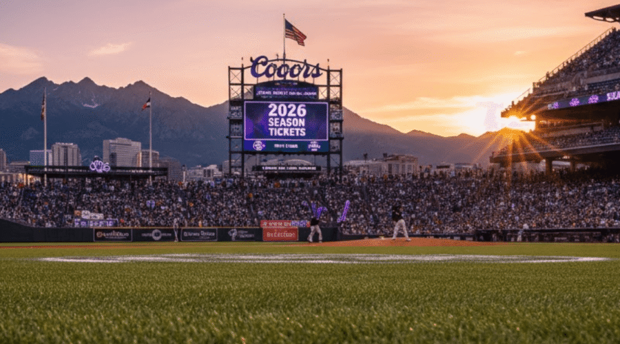 Colorado Rockies 2026 Season Tickets, Price, and How to Buy