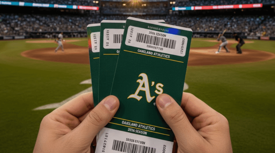 Oakland Athletics 2026 Season Tickets: Pricing, Packages, and How to Buy