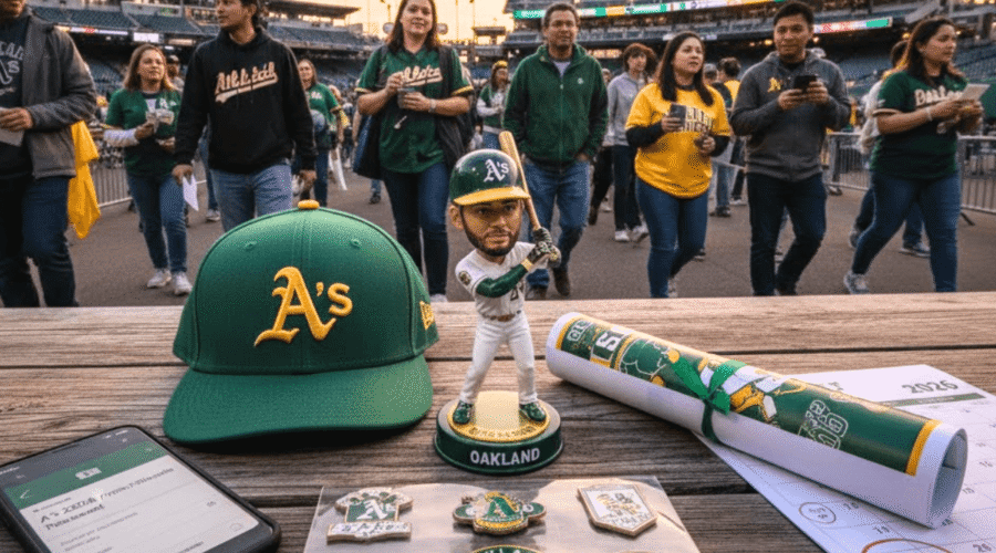 Athletics 2026 Season Promotional Schedule Release Date