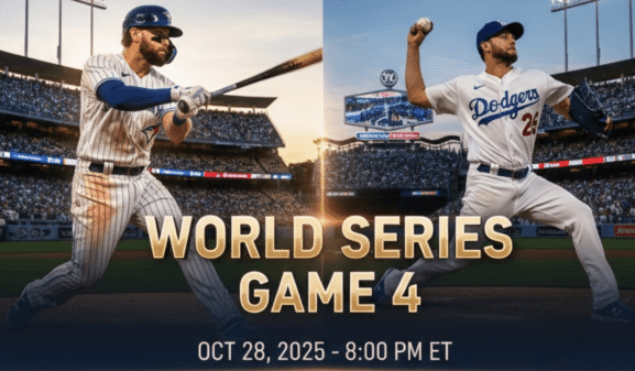 Where to Watch Toronto Blue Jays vs. Los Angeles Dodgers: October 28, 2025 World Series Match