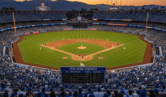 LA Dodgers 2026 Home Complete Schedule: Game-by-Game Guide