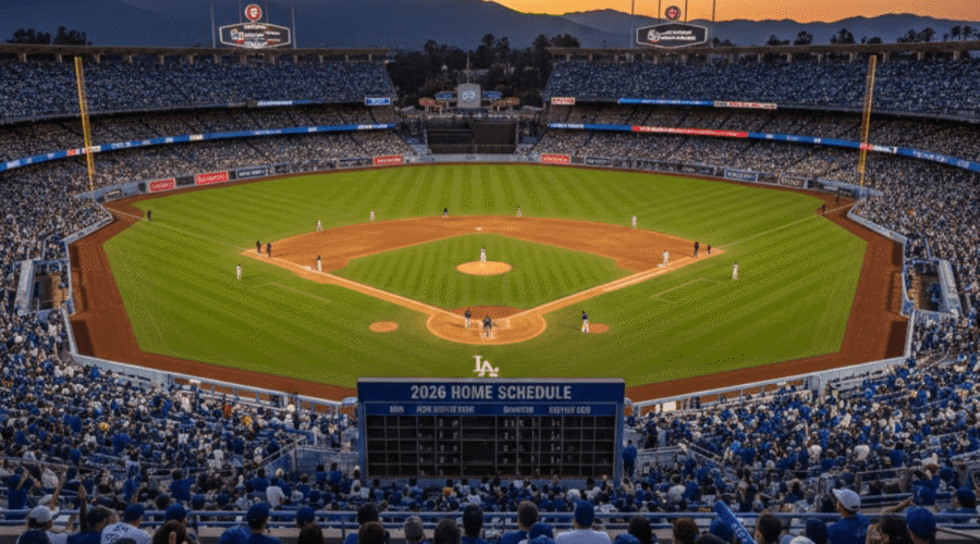 LA Dodgers 2026 Home Complete Schedule: Game-by-Game Guide