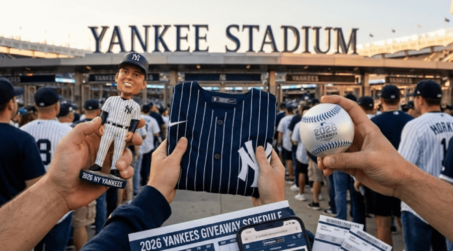 Yankees 2026 Giveaway Schedule Release Date