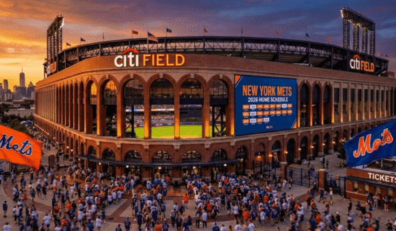 New York Mets 2026 Home Games Schedule