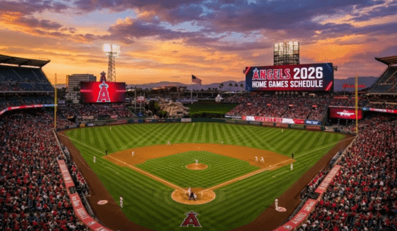 Los Angeles Angels 2026 Home Games Schedule