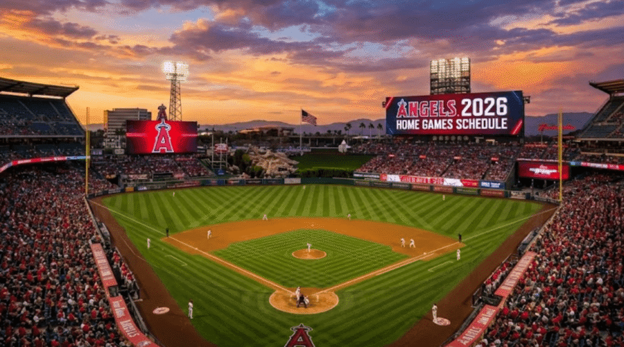 Los Angeles Angels 2026 Home Games Schedule