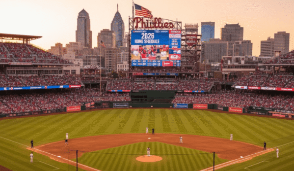 Philadelphia Phillies 2026 Home Games Schedule: Month-by-Month Guide