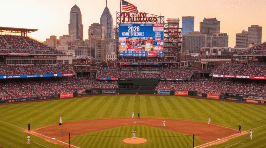 Philadelphia Phillies 2026 Home Games Schedule: Month-by-Month Guide