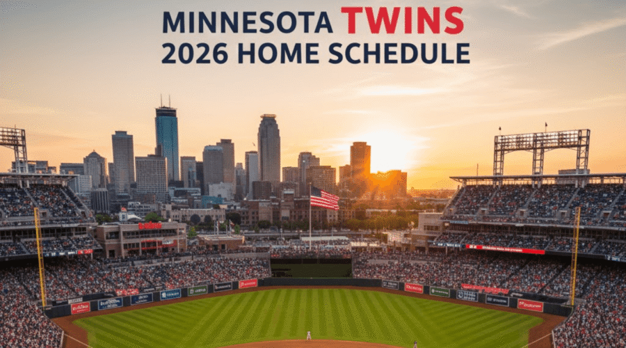 Minnesota Twins 2026 Home Games Schedule: Complete Guide