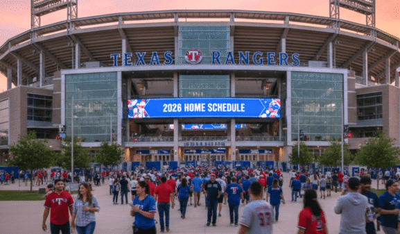 Texas Rangers 2026 Home Games Schedule: Complete Guide