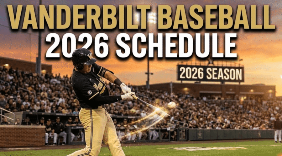 Vanderbilt Baseball 2026 Complete Schedule: Month-by-Month Breakdown