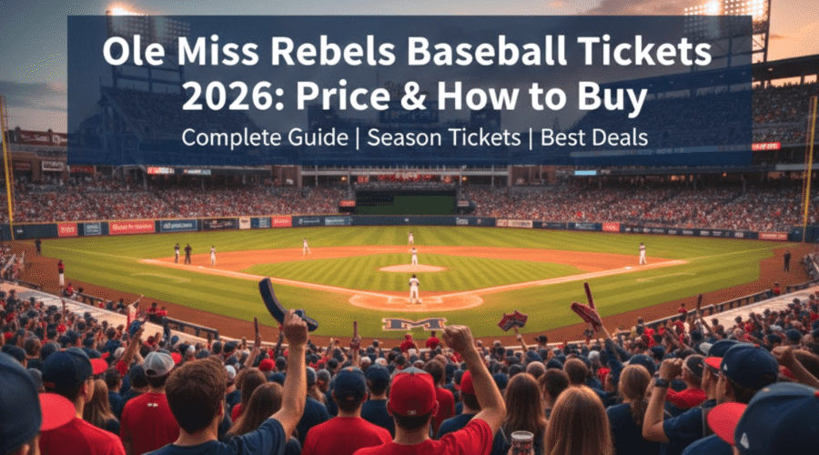 Ole Miss Rebels Baseball Tickets 2026 Price & Purchase Guide