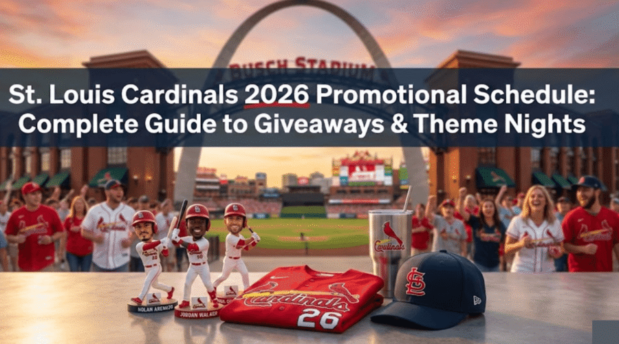 St. Louis Cardinals 2026 Promotional Schedule: Bobbleheads, Giveaways & Theme Nights