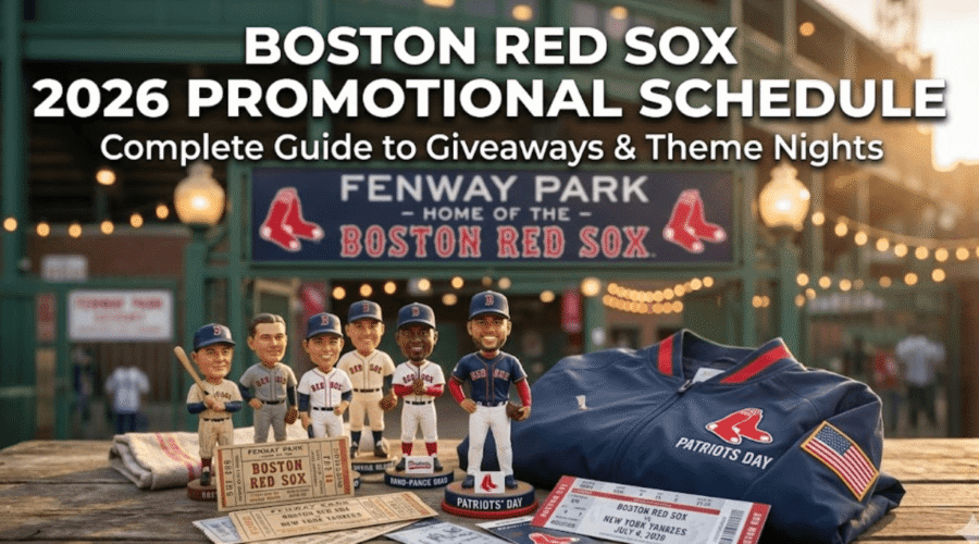 Boston Red Sox 2026 Promotional Schedule: Giveaways, Theme Nights & Family Events