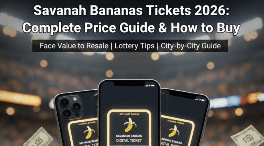 Savannah Bananas Tickets 2026 Cost: Price & How to Buy
