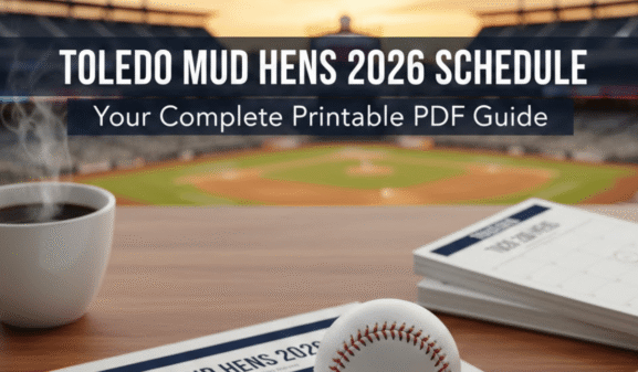 Toledo Mud Hens 2026 Schedule: Printable PDF