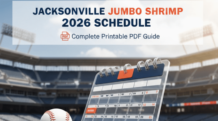 Jacksonville Jumbo Shrimp 2026 Schedule: Printable PDF