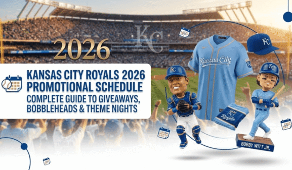 Kansas City Royals 2026 Promotional Schedule: Giveaways & Bobbleheads