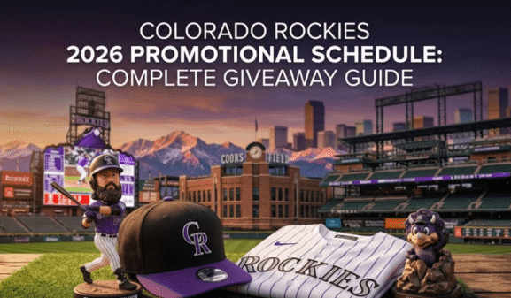 Colorado Rockies 2026 Promotional Schedule: Giveaways
