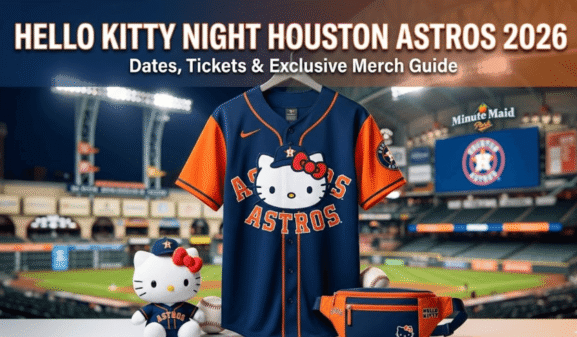 Hello Kitty Night Houston Astros 2026: Dates, Tickets & Exclusive Merch