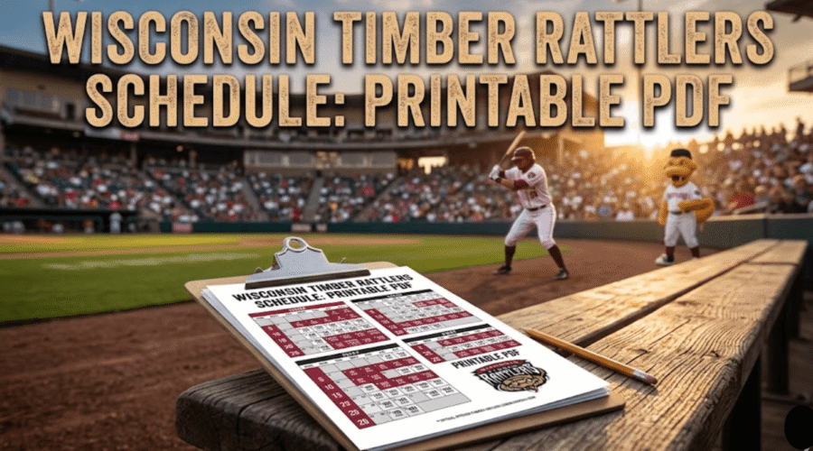 Wisconsin Timber Rattlers 2026 Schedule: Printable PDF