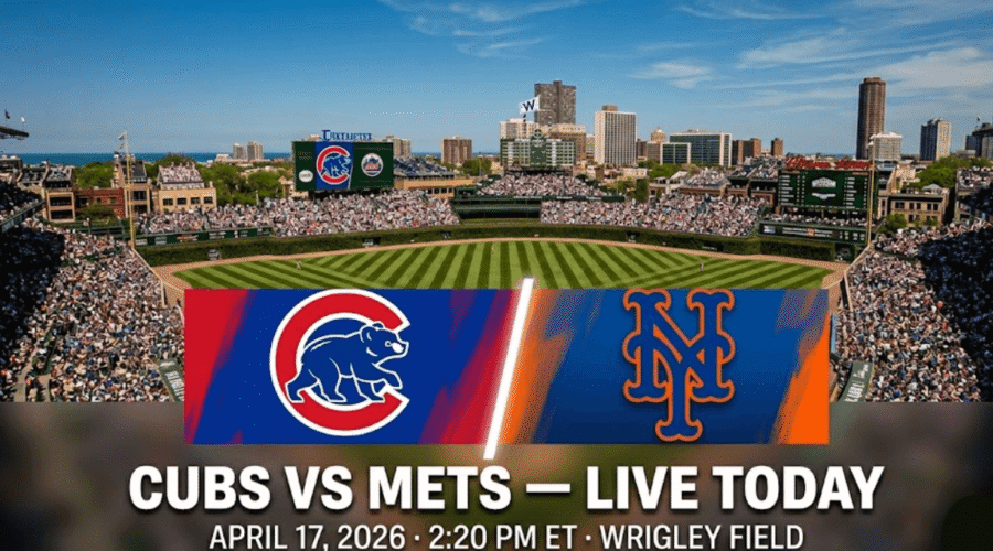 Where to Watch Cubs vs Mets Match Today Live