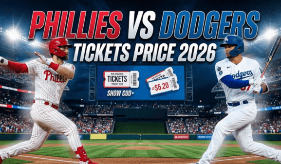 Phillies vs Dodgers Tickets Price 2026